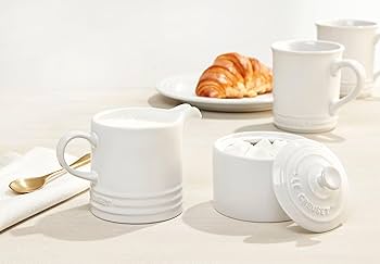 Amazon.com: Le Creuset Stoneware Vancouver Mug, 14 oz., White